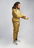 Gold Hoodie and Joggers Set (Male) Gold Hoodie and Joggers Set (Male)