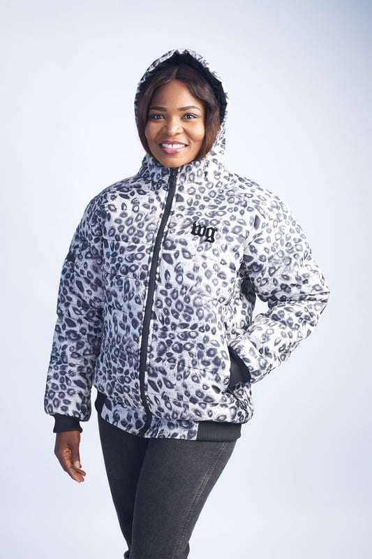 WearGrace Silver Peacock Winter Jacket (Female) WearGrace Silver Peacock Winter Jacket (Female)